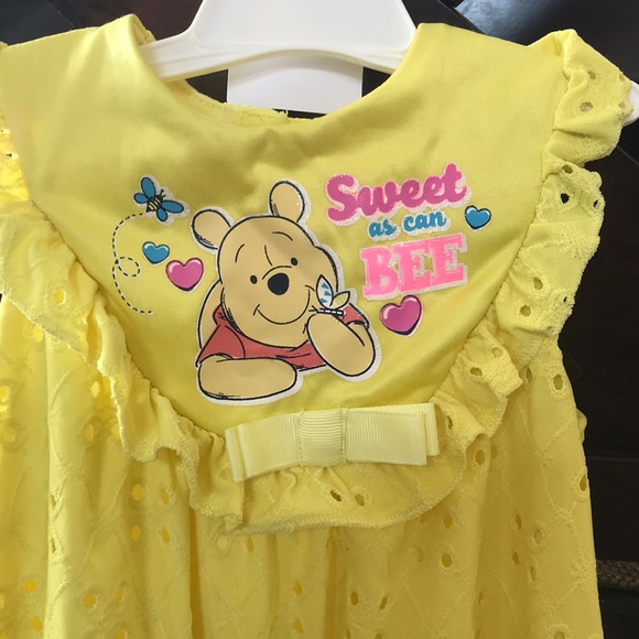 COPY - Disney Winnie the Pooh Yellow Romper - Picture 2 of 2